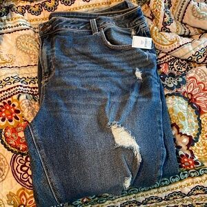Old Navy distressed denim